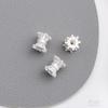 14K Gold-Plated Zircon Spacer Beads for DIY Jewelry