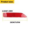 Right Side Rear Red Bumper Reflector Marker Light Case Fit Honda 2007-2009 CRV