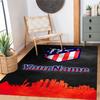 Atletico Madrid Customized Name Carpet Perfect for Foyer Game Room Balcony Dormitory Antislip Carpet Anime Office Decor Gift for Festivals