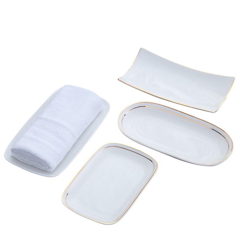Homeglen Ceramic Restaurant & Hotel Towel Dishes