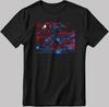 Spider Man Into The Spider-Verse Short Sleeve White-Black Men's / Women's T Shirt U135
