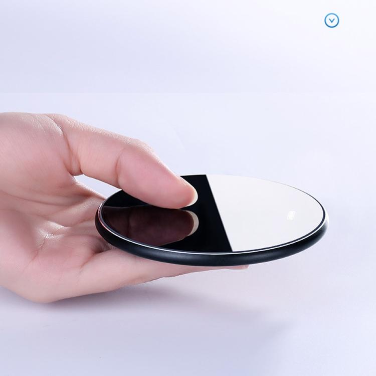 WX-70 15W Ultradünnes kabelloses Ladegerät Spiegel-Wireless-Ladegerät für Mobiltelefone