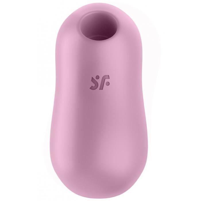 Stimulateur Clitoridien - Satisfyer - Cotton Candy - Rechargeable - Silicone - Étanche IPX7