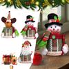 Christmas  Box Snowman Elk Doll Box Kindergarten Gift Box Christmas Decorations