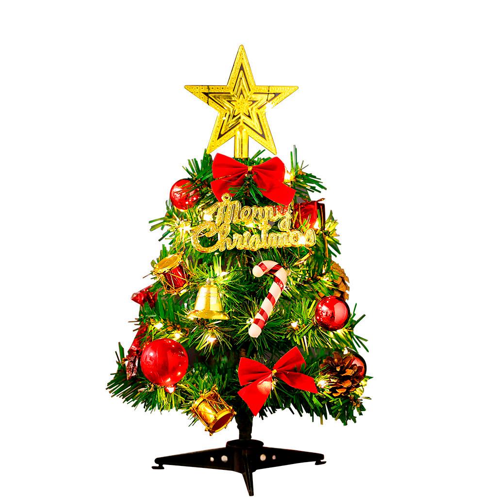 Mini stolní dekorace na vánoční stromeček LED dekorace Domácí dárek Party 30CM