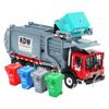 Cadywell 1:24 Garbage Sorting & Disposal Truck Model Toy, Alloy Material