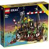 LEGO Ideas Captain Redbeard's Pirate Island Set 21322 Building Toy for Kids