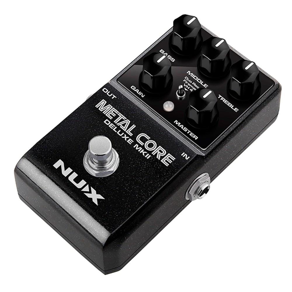 NUX Metalcore Deluxe mkII Pedal with 3 High-Gain Valve Amp Models
