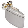 Outdoor Draagbare Metalen Handwarmer Met Pouch Voor Vissen Camping Wandelen Warm Winter Mini Pocket Benzine handwarmer