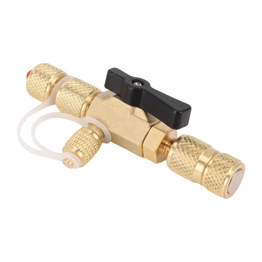 Valve Cores Removal Tool SAE 1 4in and 5 16in Interface Valve Cores Remover Installer for R22 R410 R32 R22 600A 404