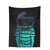 Space Skateboarding Astronaut Tapestry  Unique Cosmic Design Perfect for Bedroom Decor Large Wall Hanging Artwork