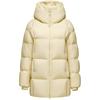 Tanboer Women's Mid-length Hooded Puff Down Jacket