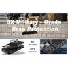 Protective Case with 360 Degree Rotating Kickstand Ring, for iPhone 15, 14, 13, 12, 11 Pro Max, 15 Plus, Poly XS, 8, 7