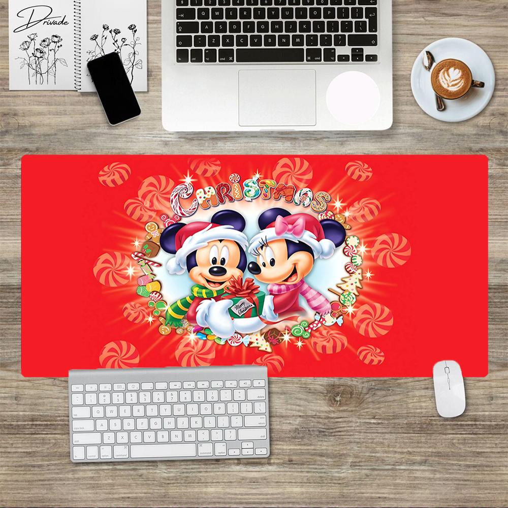 1Pc Mickey Minnie Mouse Easter Theme Mouse Pad 2Mm Thick Rubber Base Perfect Bedroomofficegame Room Ideal Gift Computer Keyboard Enthusiasts