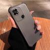 Case for Xiaomi Redmi 10C Translucent Frosted Matte Casing 4-Corner Airbag Shockproof Bumper Cover