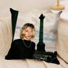 Rapper NNettspend Cushion Cover Soft Plush Fabric DoubleSided Printed Sofa Cushion Cover for All Seasons Home Decor Gift