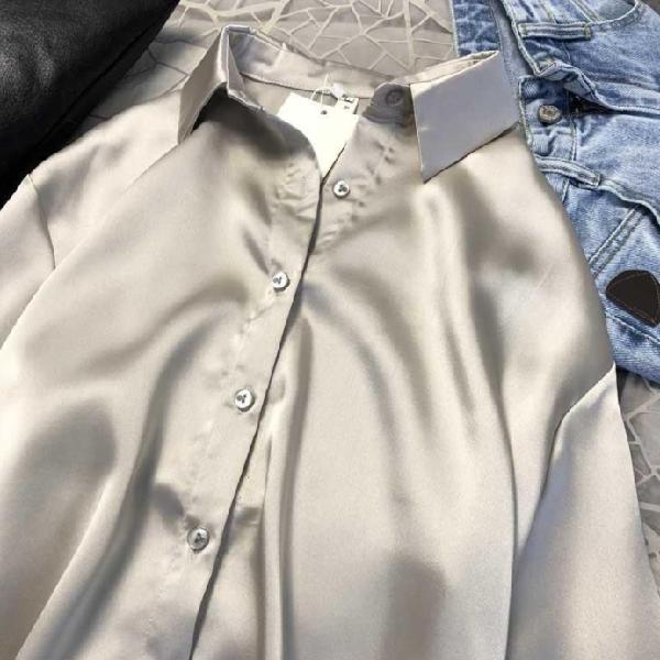 Buy Women Clothing Silk Shirt Vintage 