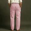 Men's Sporty Casual Striped Elastic Waist Straight Leg Pants