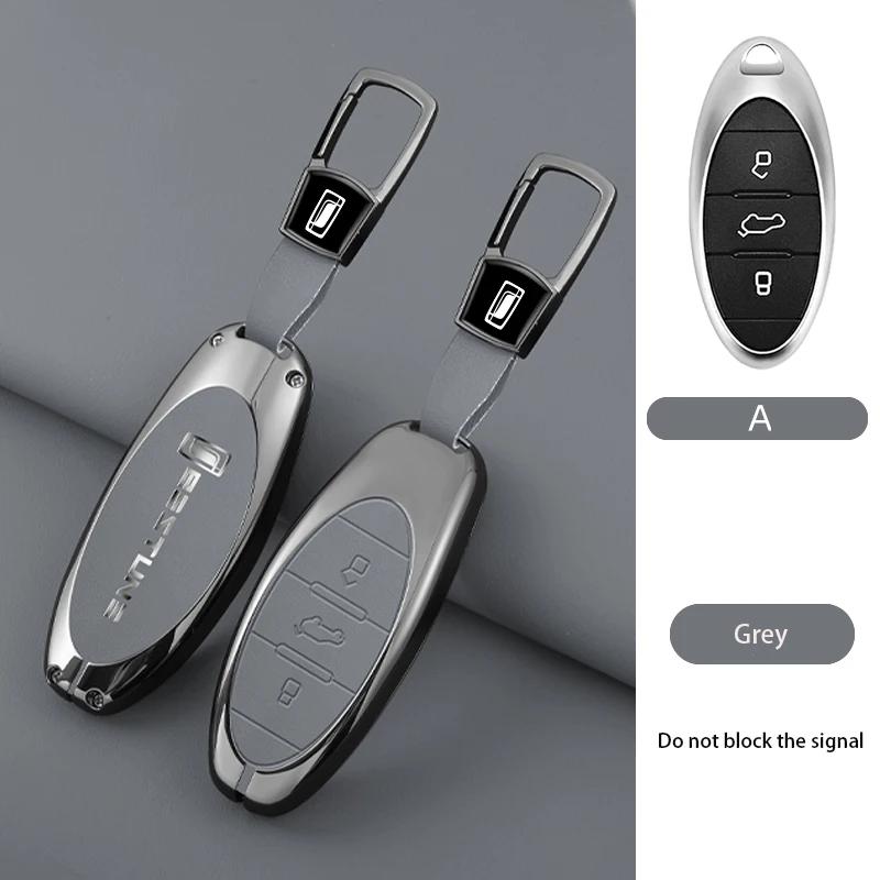 Interior Mouldings Car Smart Remote Key Fob Case Protector Holder Shell For 2021 FAW Bestune T77 T77pro New B70 T55 T33 T99 Keyc