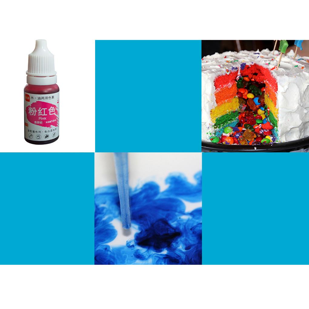 1Pc 10ML Macaron Cream Food Coloring Ingredients Cake Fondant Baking Cake Edible Color Pigment Baking & Pastry Tools 12 Colors