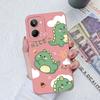 For Realme 10 Pro Plus Case Cartoon Soft Smooth Liquid Silicone Cover Camera Shell For OPPO Realme10 10Pro+ Coque Funda Capa