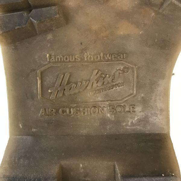 HAWKINS Air Cushion Leather Lace-up Boots Women’s 23.5 Black(USED)