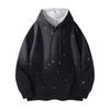 Splashing Ink Design Print Hoodie New Star Jumper Fashion Loose Long-sleeved Top