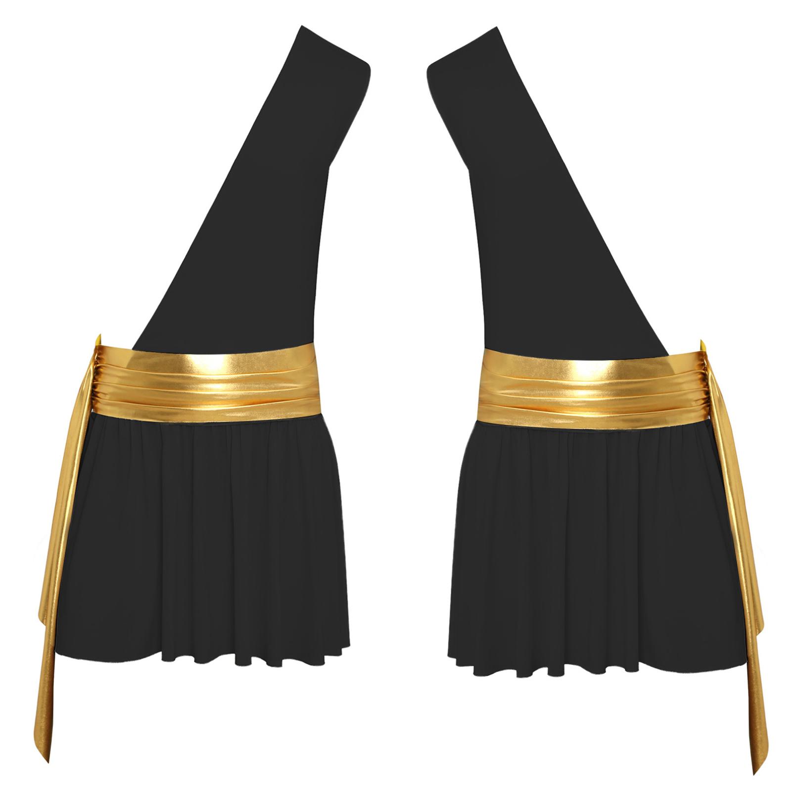 

Чоловіча сукня з рюшами на одне плече Стародавня Греція Косплей Костюм Хеллоуїн Тематичний вечірній одяг S чорний