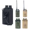 Molle Radio Holder Portable Walkie Talkie Pouch Case Radios Holster Bag for Two Ways Walkie Talkies Hunting Equipment