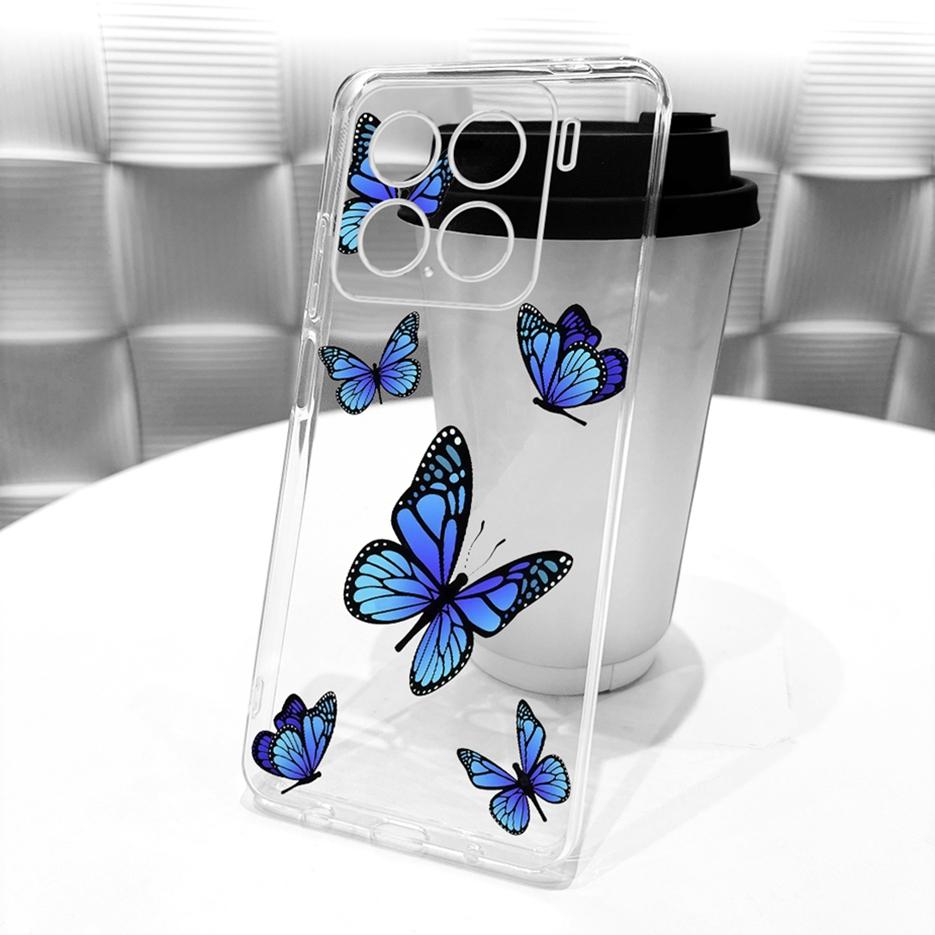 For Xiaomi Mi 15 Pro 5G Case Luxury Butterfly Painted Cover Soft Silicone Phone Case For Xiaomi 15 Pro Mi15 Pro 5G Fundas Bumper