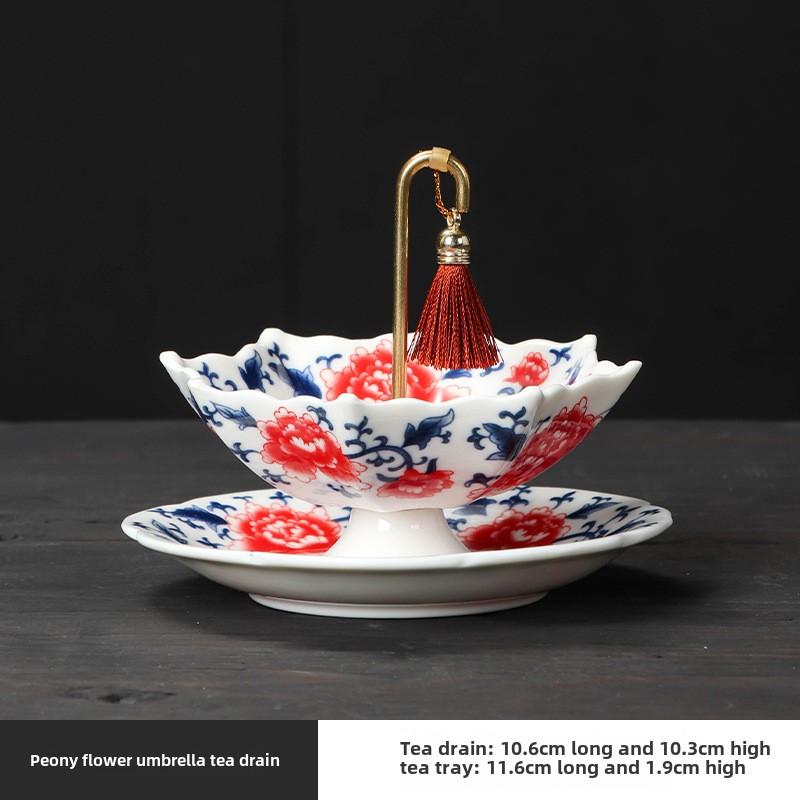 

Креативные Чайные Ситечки-Зонтики Аксессуары для Чайного Набора Кунг-Фу Керамические Фильтры Чайные Разделители в Китайском Стиле Декор Настольные Украшения