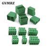 5PCS 15EDG KF15EDGRH 2x2 ~ 12PIN 3.81mm Double Layer Double row pluggable terminal block PCB welding plate Plug Pin Socket