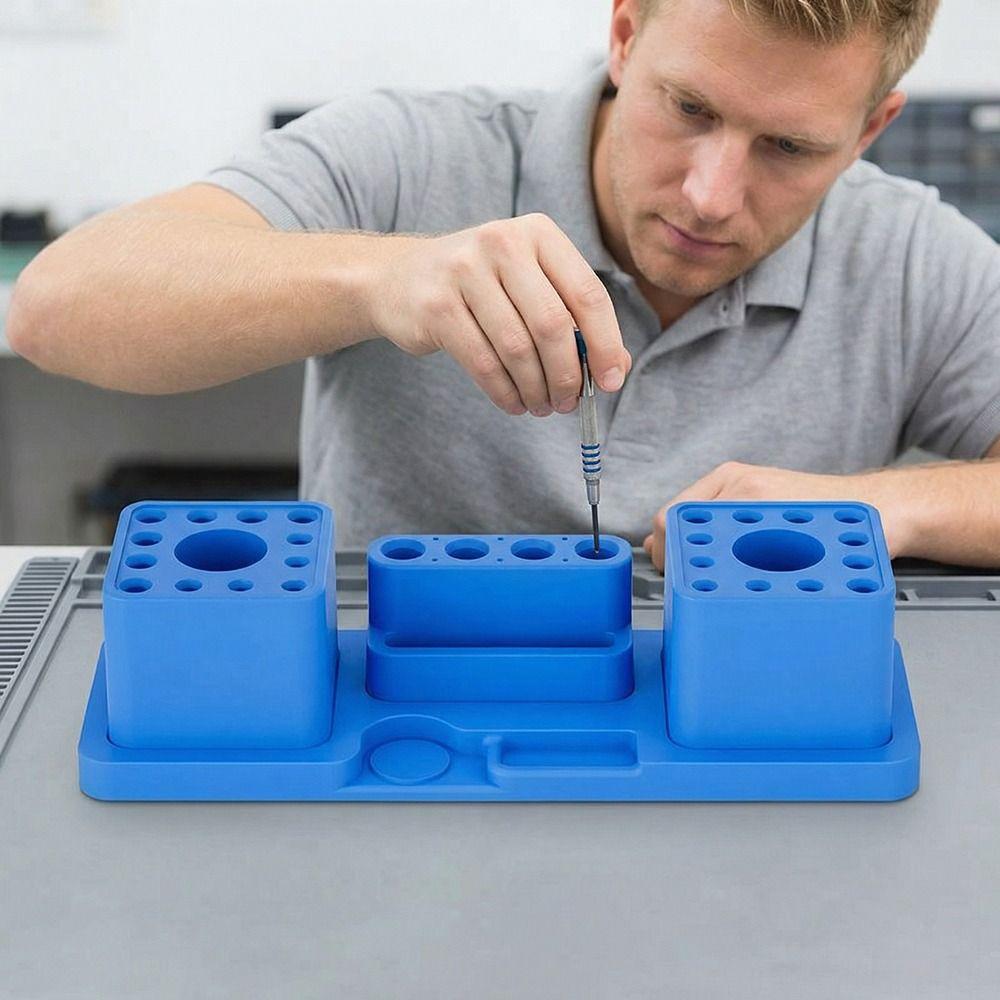 Hitzebeständige Multifunktions-Aufbewahrungsbox Abnehmbare Aufbewahrungsbox Schraubendreher-Aufbewahrung