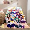Japanese anime cute cartoon theme Sailor Moon Tsukino Usagi blanket suitable for home beds, sofa covers, office nap, outdoor warm blankets O11