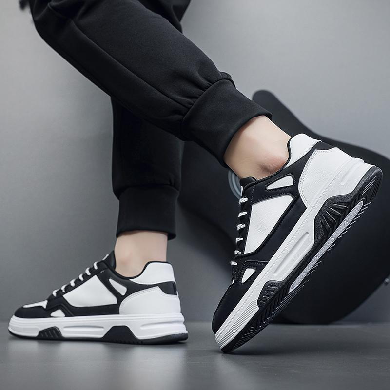 Men 's Casual Four Seasons Low Top Fashion Skateboarding Students Comfortable Sneakers Boys Trending Soft Sole Breathable Shoes