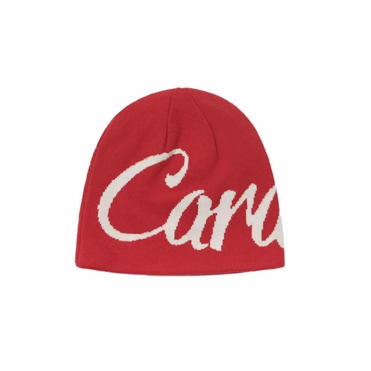 

Color Block Letter Wool Knitted Hats Autumn and Winter New Warm Personal Versatile Street Fashion Hip Hop American Style Beanies 54-58cm