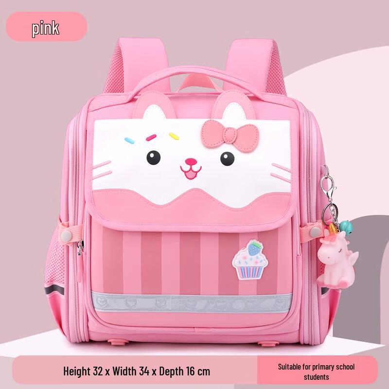 

Saiernake Log Kids Cartoon School Backpack Primary School
