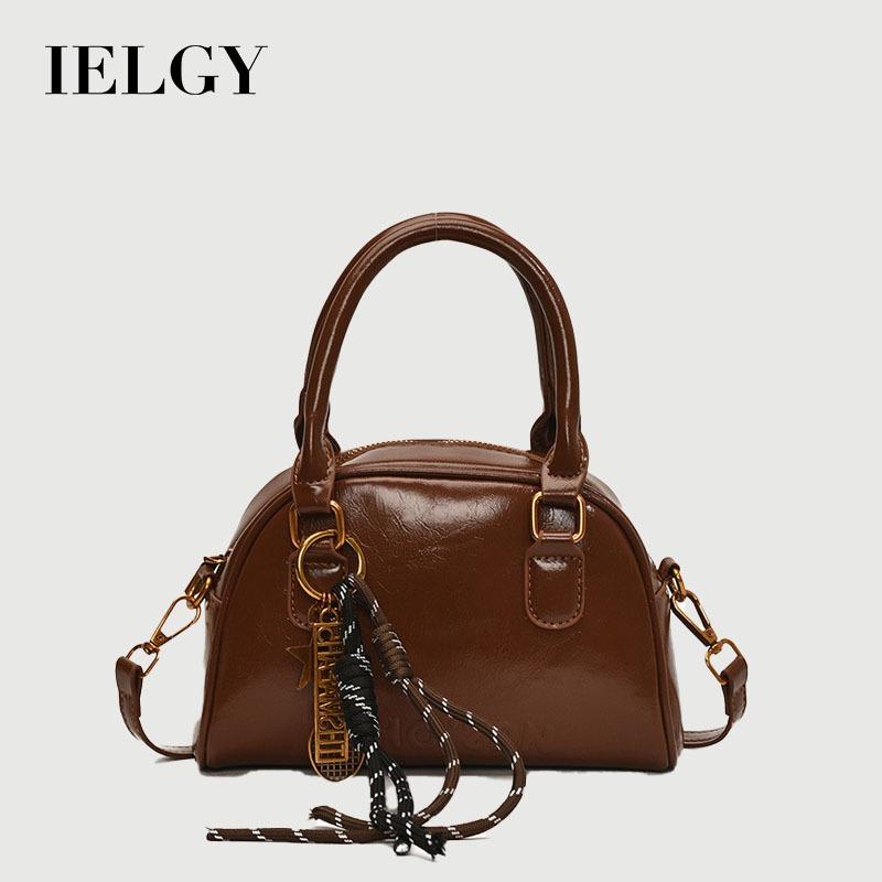 IELGY Autumn Winter Fashion One-Shoulder Messenger Bag Casual Korean Version Portable Small Square Bag