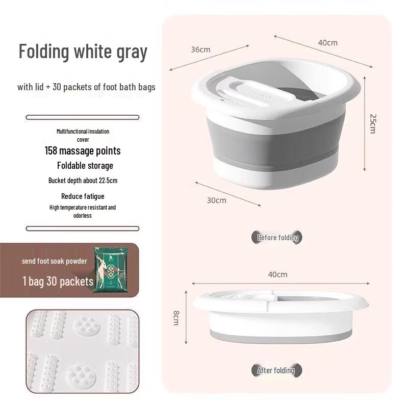 ZISIZ Foldable Silicone Water Bucket