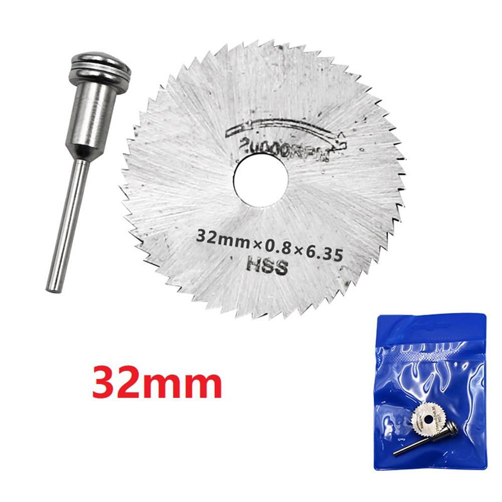 2PCS Mini HSS Circular Saw Blade Rotary Tool For Metal Cutter Wood Cutting Disc For Dremel Rotary Tool 22-50mm Power Tool