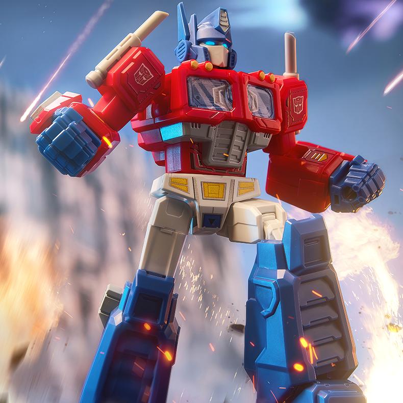 Latest Blokees Transforming Toys Galaxy Version Vol.8 Action Figurine Optimus Prime Unicron Anime Figures Collection Model Kids Gifts