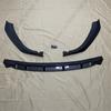 Für BMW 5 G30 G31 525i 530i 530d 540i M 2017-2020 Auto Frontstoßstange Lippe Kinnschutz Diffusor Abdeckung Deflektor Karosserie-Kits Glanzschwarz