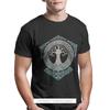 Men Norse Mythology Freyja Freyr Yggdrasil Fashion T-Shirt YGGDRASIL TREE 100% Cotton Harajuku Tees