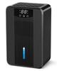 Juliyas 1000ml Compact Tabletop Dehumidifier with Hour Timer Small, Energy-Saving Dehumidifier, Capacity, 4-24 (Black)