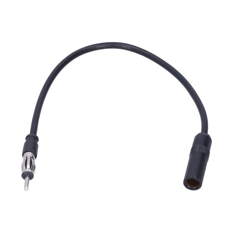 Car Antenna Extension Cable FM Antenna Extension Wire FM Radio Antenna Extension Cable Cord Portable Accessory for Car Black