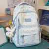 Schoolbag Mori small fresh bow schoolbag female junior high school student cute backpack advanced sense lightweight large capacity backpack