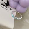 Korean plain ring ring female ins wind design opening adjustment tail ring ring ring