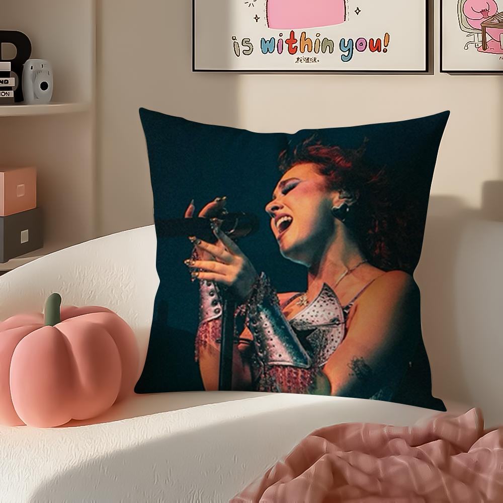 

Popular Singer CChappell RRoan Cushion Cover Pillowcase Short Plush Invisible zipper Room Sofa Cushion Cover 30X30cm