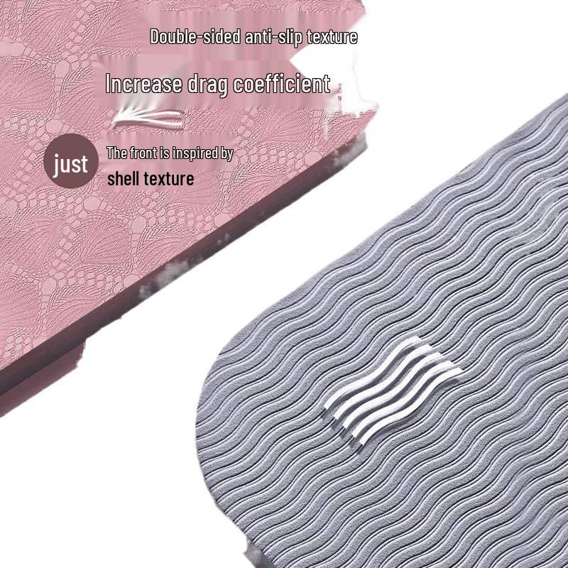 Eco-Friendly Non-Slip Yoga Mat: Soundproof, Shock-Absorbing, Ideal for Dorms, Micro-Flawed Fitness Mat