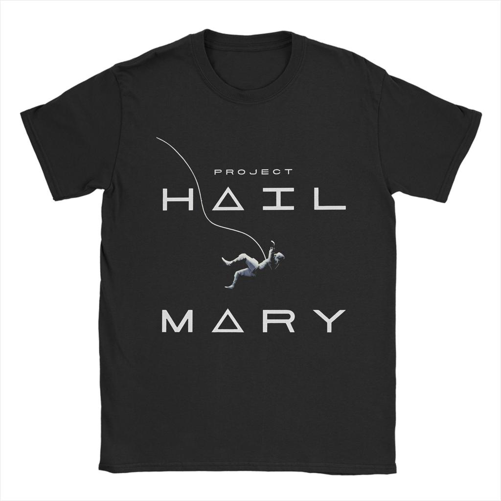 New Arrival Project Hail Mary SciFi Movie T Shirt for Unisex Women 100 Cotton Tshirts Short Sleeve Tops